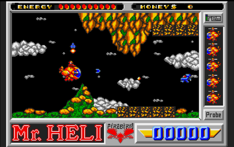 Mr Heli - Atari ST game screenshot (1989) by Firebird